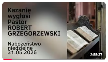 tomas114284's tweet photo. CHWE – Kościół Jezusa Chrystusa
Nabożeństwo niedzielne - 31.05.2026 – LIVE: https://t.co/a36f8YCn4y
więcej na / more / более:  https://t.co/zMAPt0BMNX https://t.co/i25UQmGS1t