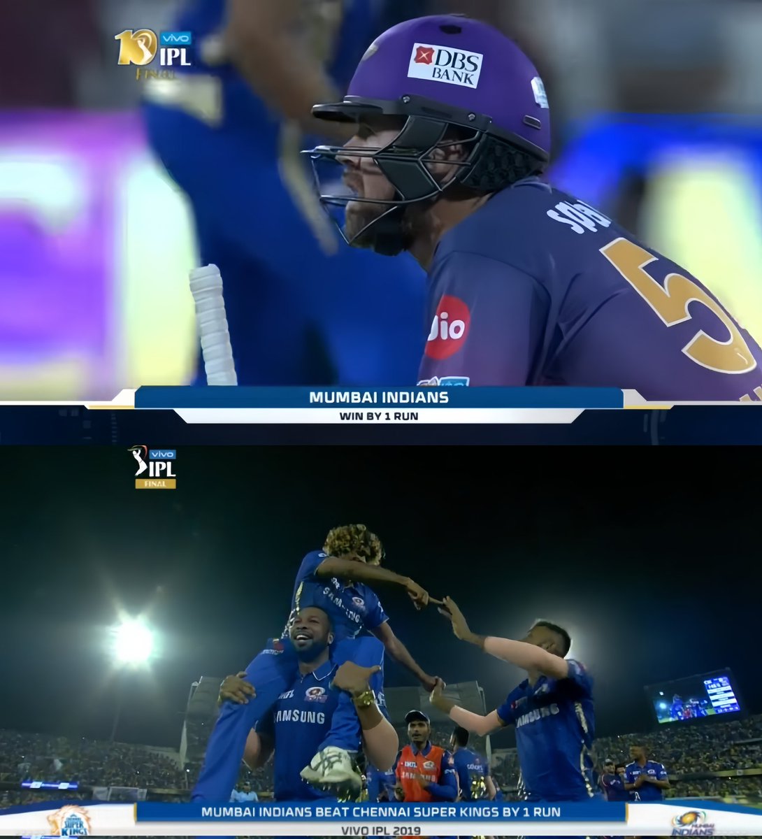 CyrusDhoni07's tweet photo. Imagine Dhoni with 7 IPL trophies. It was literally a matter of two runs 😭 https://t.co/yMinqu0pew