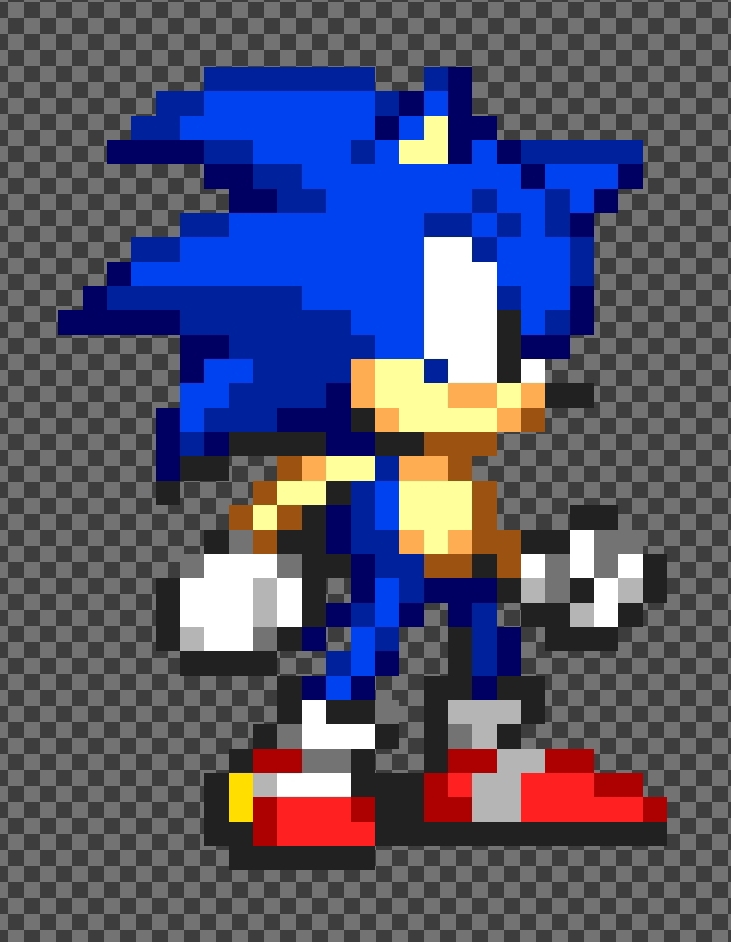 MachTHedgehog's tweet photo. Sonic advance style attempt

Made from heavily editing the original sprite

This looks kinda ass ngl 💔 https://t.co/l0igEI2mWW