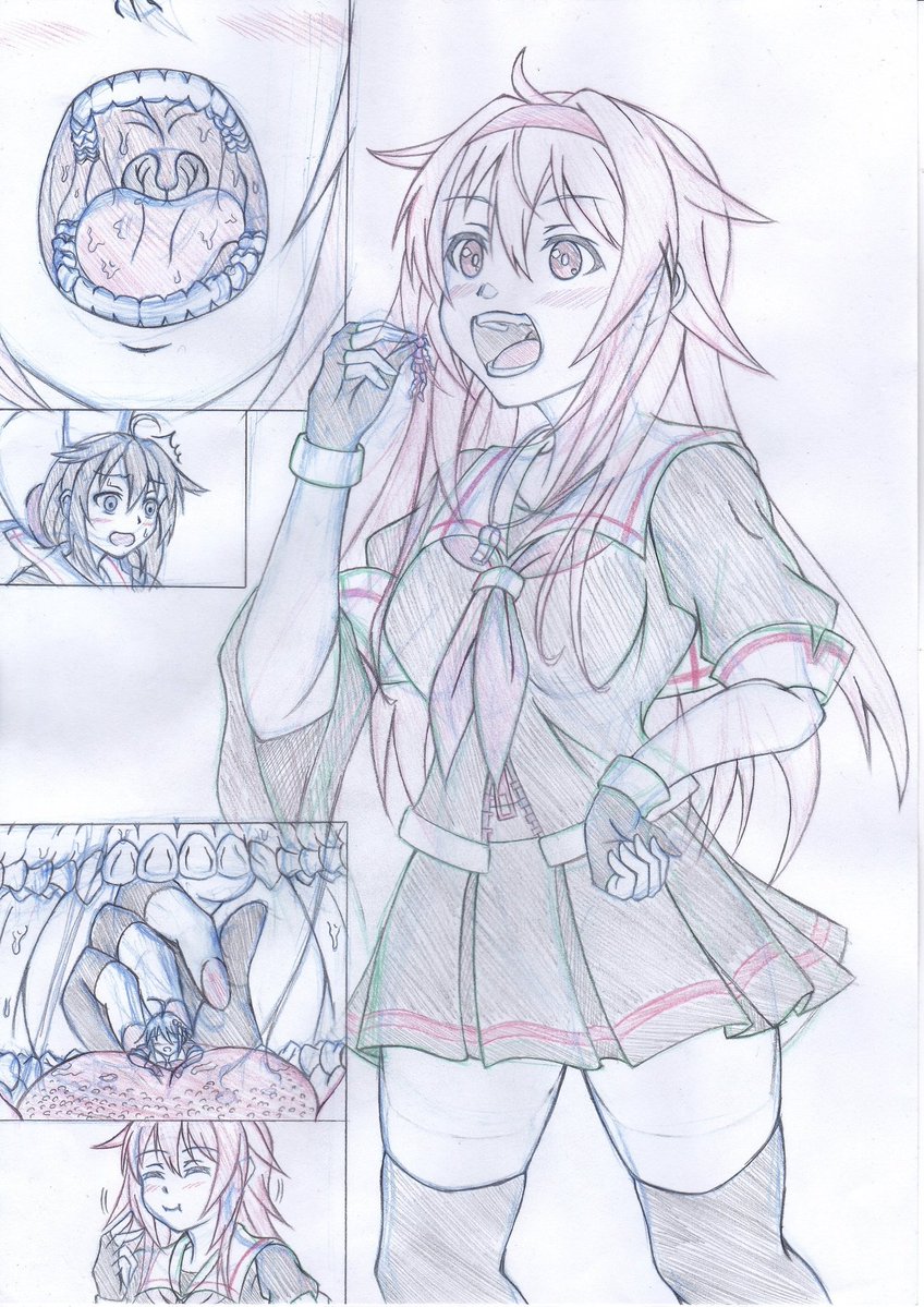 mash49471734's tweet photo. 7年前くらいに描いてた物 https://t.co/CLqGtJjI8h