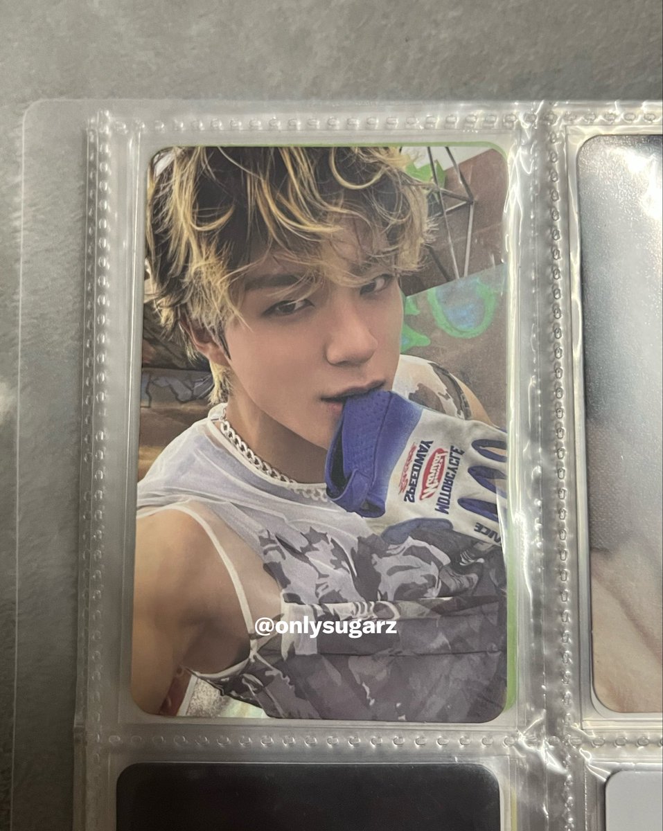 onlysugarz's tweet photo. wts — การ์ดเจโน่ Ultimate park ver.

🤍𓈒 100฿ free shipping  
( ขอดูเพิ่มเติมส่องไฟได้ค่า )

#ตลาดนัดnct #ตลาดนัดnctdream #ตลาดนัดwayv #ตลาดนัดnct127 #ตลาดนัดอซท #ตลาดนัดอซทดรีม https://t.co/oEzjINxxCs