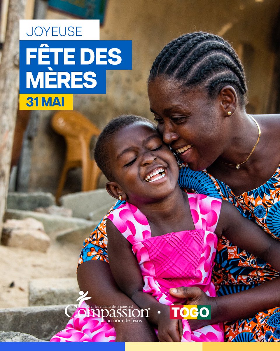 CompassionTg's tweet photo. Joyeuse fête des Mères !

#MothersDay
#CompassionTogo https://t.co/GtdrTt0UqR