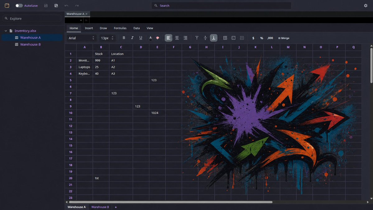 watilde's tweet photo. Spreadsheets are powerful but never fun.
So I built one you can literally spray paint on.

Gridpark@1.0.1 is live on Product Hunt tomorrow🚀
Link here👇️ https://t.co/VTvOSxnNyk