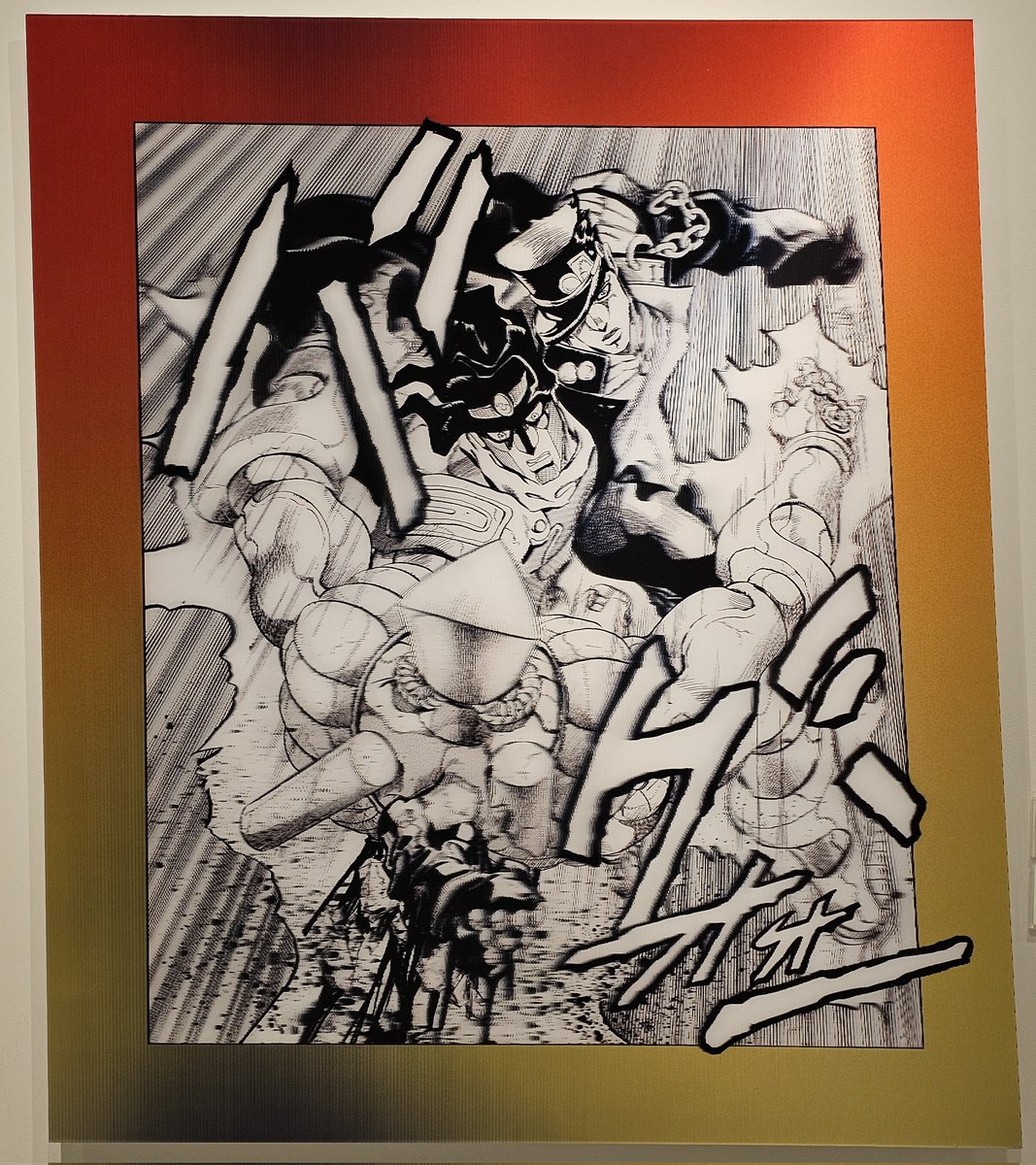tabiryokou1's tweet photo. 一緒の場所でジョジョの展示もやってたので好きな方はぜひ！ https://t.co/6cDxv5dYa1