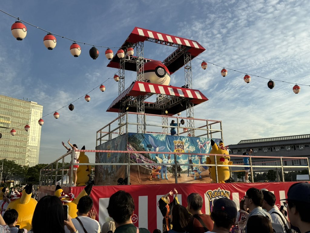 bancho_poke's tweet photo. お台場の街全体がポケモンのお祭りだった！！
初めて参加したけどめちゃくちゃ良かった！！

#PokemonGOFest2026
#ポケモンGO
#GOフェス東京 https://t.co/Q0aBET3MqU