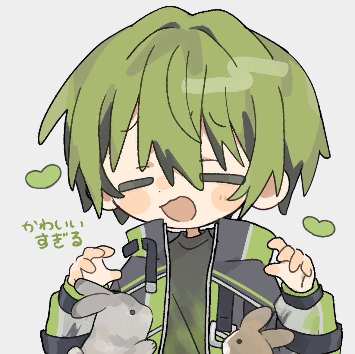 ni0014_'s tweet photo. 🐰🐰 #ちゃろアート https://t.co/aX98gBM5aG