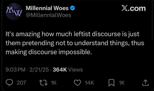 PedanticPerson's tweet photo. @PennyRed You're doing the meme, which is part of said tradition... 

The question is, what do you get out of playing at being obtuse? https://t.co/yBFoHdlvWv