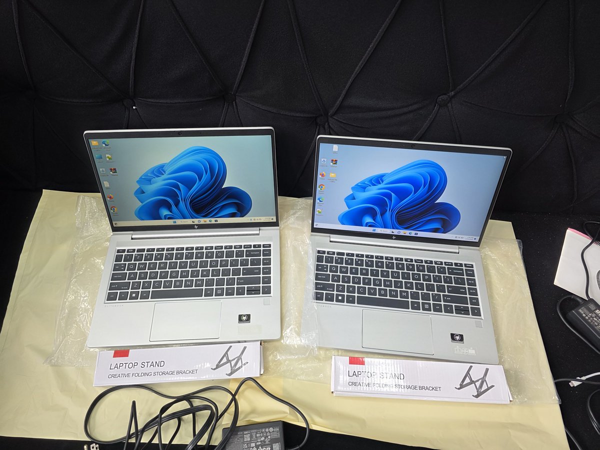 SamuelKolawole0's tweet photo. From Skeptical to Satisfied we're changing the Narrative about Online Purchases 

Grateful to God for the growth
Just sold two laptops worth 1M naira to a stranger from X 😭❤️ 

Detayo told him about my amazing service 

And then boom he messaged for 2 units of our new best selling laptop 

How it ended

Delivered in Lagos:

Two units of 
HP EliteBook 645 G9
AMD Ryzen 5 Pro 5675U(12th Gen) | 16GB RAM | 512GB SSD | Backlit Keyboard

With a Free Laptop Stand 

Congrats @1real_timi