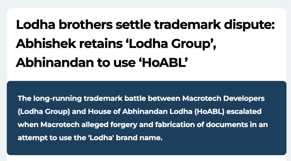 Samarth69212914's tweet photo. @rishikeshlaw @ArvindKejriwal This is a fantastic initiative. However, there seems to be a mistake - Kindly use "House of Abhinandan Lodha / HoABL" and not "Lodha" as the two brothers are seprate.   It's Abhinandan Lodha who dragged NGO to court and is damaging the environment

https://t.co/1eCVrFWXUI https://t.co/4FhZBOpNkJ