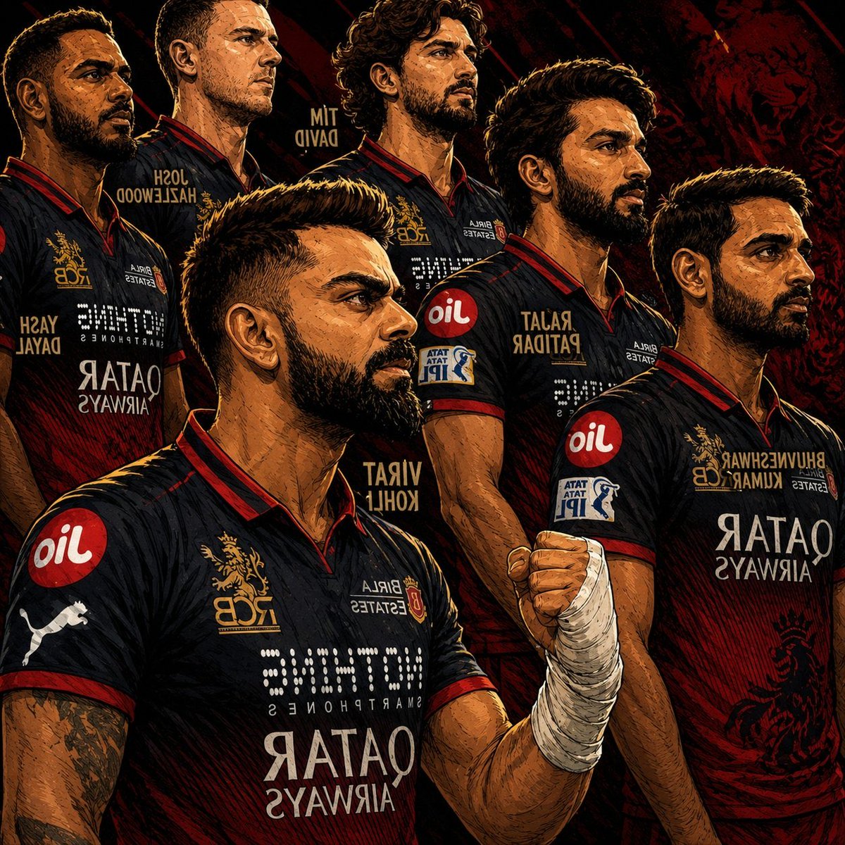 academy_dinda's tweet photo. Team so GOATed that all the other nine teams and their fans will be hate watching on them tonight🥶 https://t.co/iV1j21p7rs