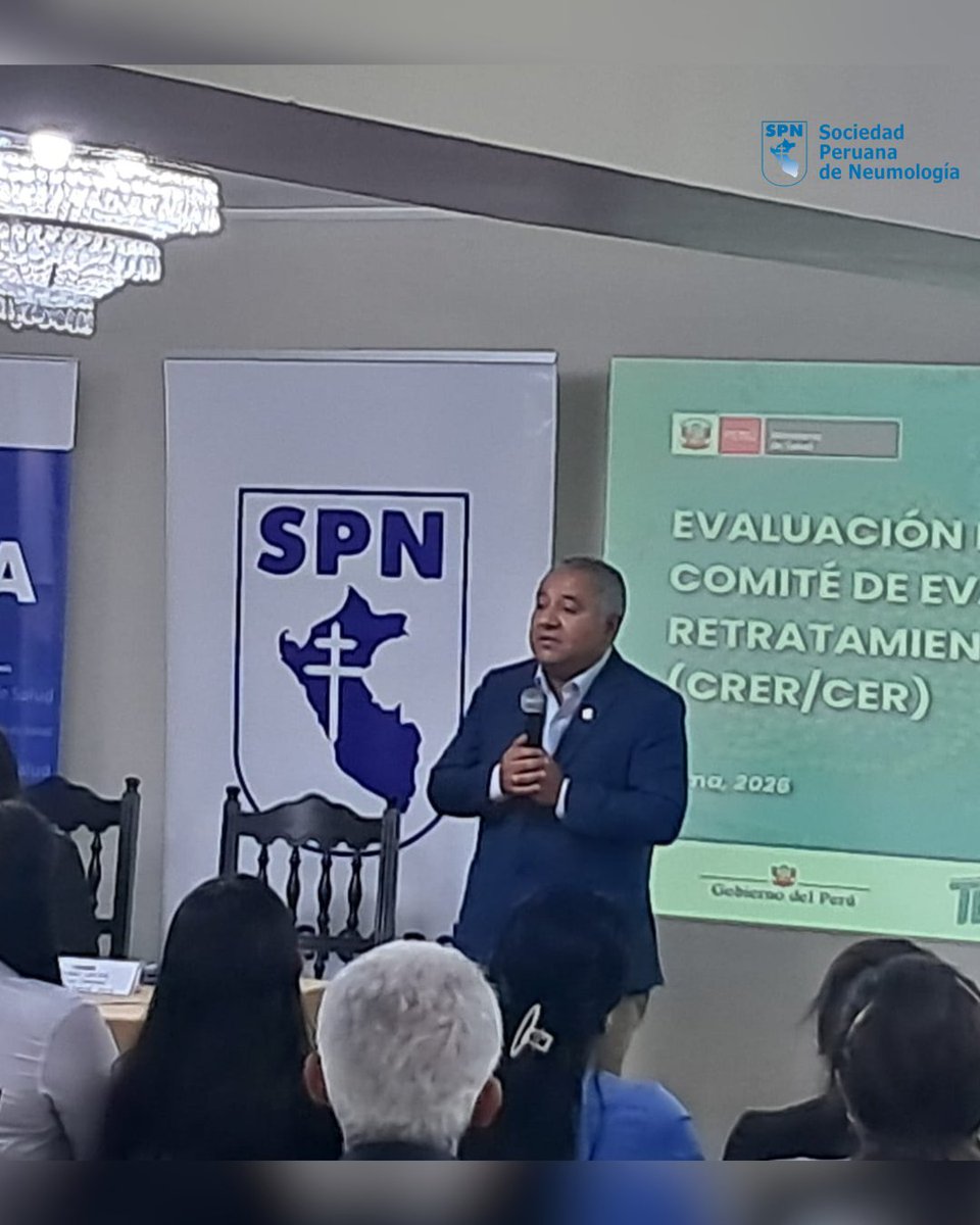 PeruSpn's tweet photo. 🔬 Rigor científico al servicio de la salud pública: Miembros SPN en el CRER y CER

Nos enorgullece destacar el rol clave de nuestros socios y médicos neumólogos dentro del Comité de Evaluación de Retratamiento (CRER/CER). https://t.co/3XtSzWmncr
