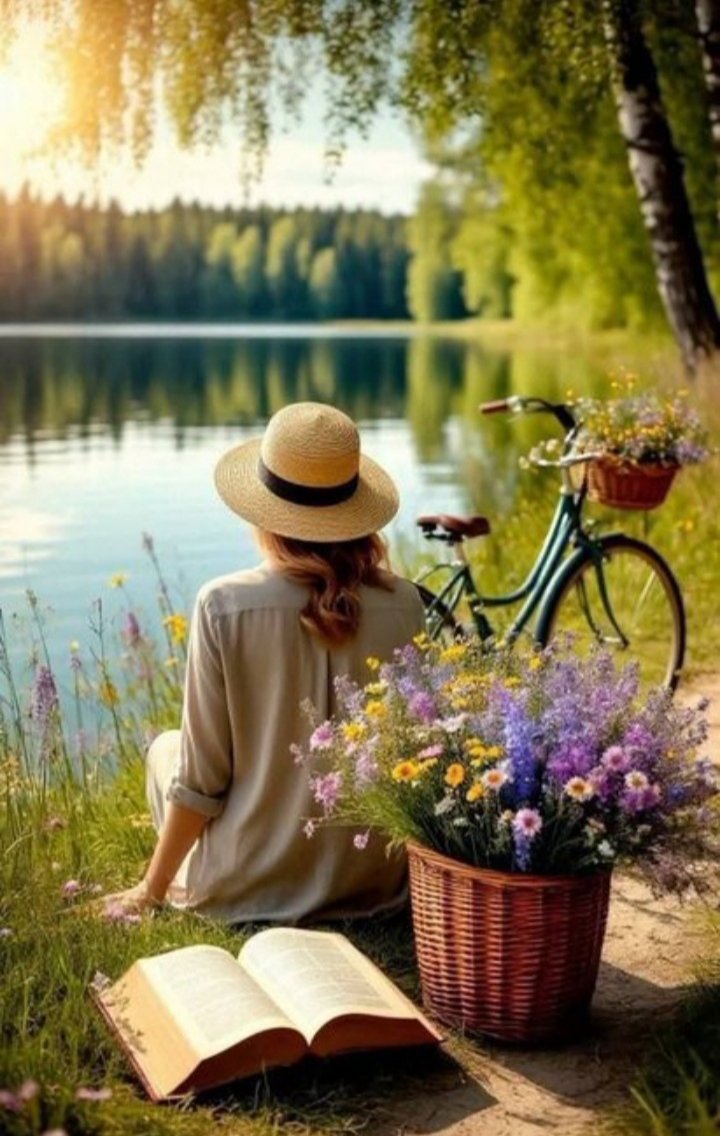 arkanl_neriman's tweet photo. 🚲🥀🪻

I'm by the river, enjoying the beautiful weather.

🚲📖🥀🌼 https://t.co/4pqHTZF6ER