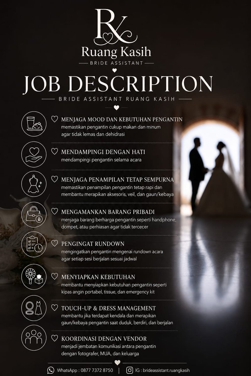 najaesmileymin's tweet photo. Yukzz yang mau menikah dan butuh bride assistant silakan hubungi kontak yang tertera yah 💖 https://t.co/GmFUlQJaWN