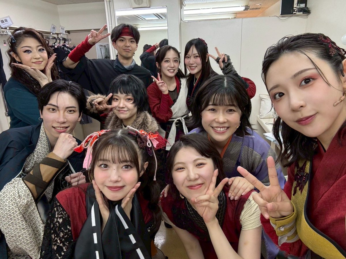 N1130T's tweet photo. 東京公演千穐“洛”
ご来場誠にありがとうございました！

プレ稽古から1ヶ月半
本当にいい人たちばかりで
だからこそ観に来てくれた皆のファンの方たちもこんなに温かいんだと思いました。
前説やってるから余計に😌
類友ですね🫶

こっから大阪愛知にもしっかり届けます☺️

洛役/根木冬馬

#紅哭 https://t.co/SCzN8jRG6R