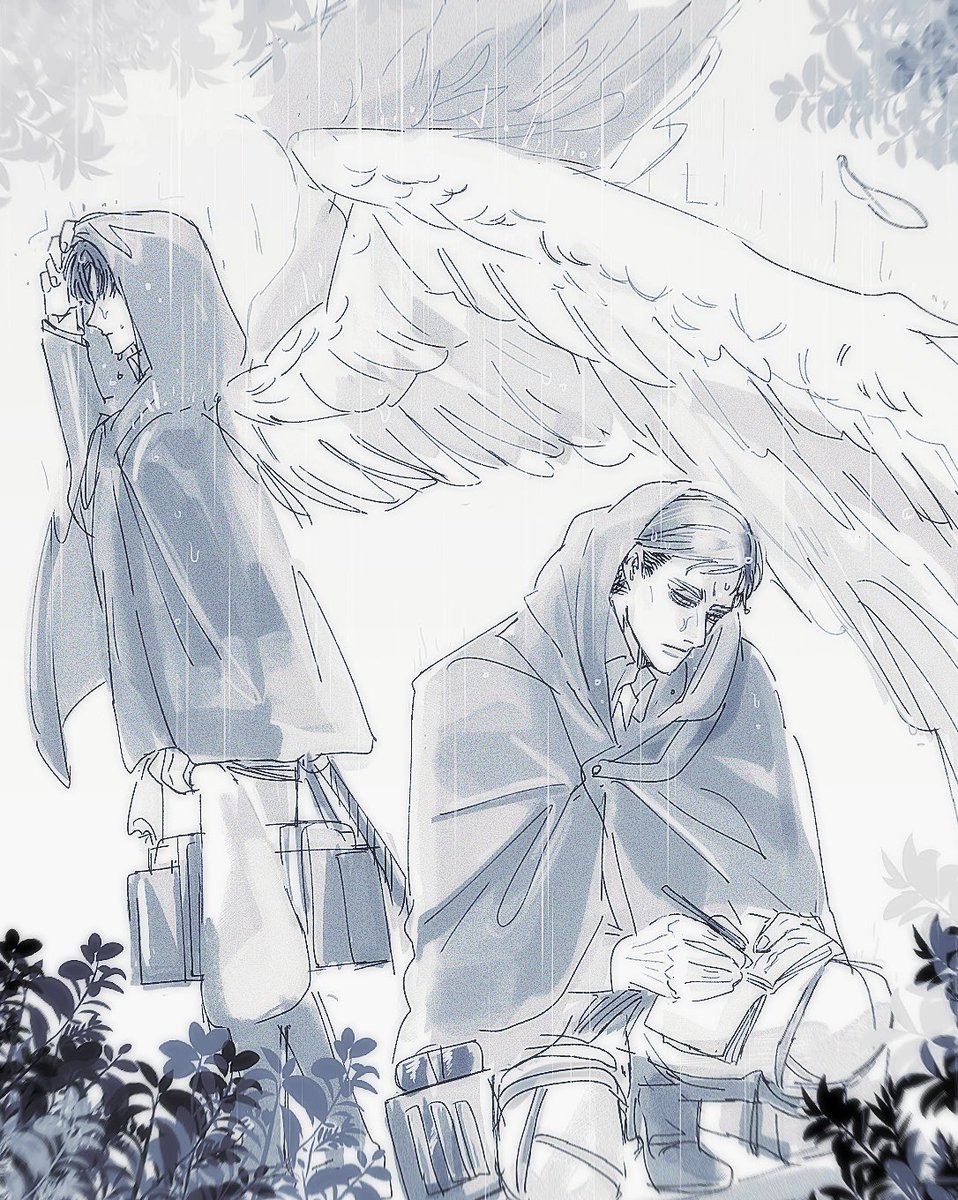 shuukanwotaku's tweet photo. 雨傘 #eruri https://t.co/6S2EWEVn60