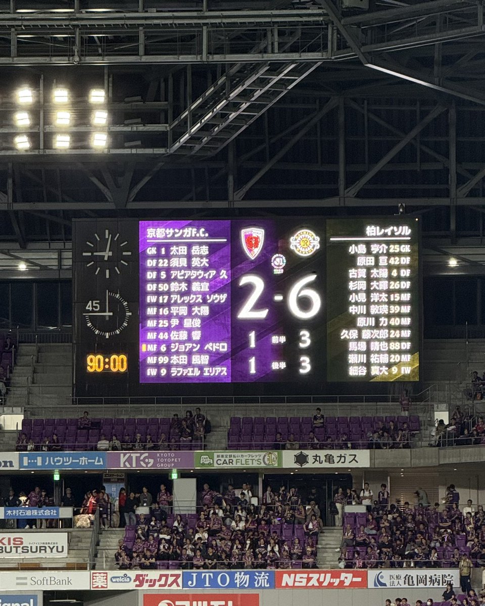 yk___na24's tweet photo. 昨日は神戸鹿島と京都柏をはしご😇
1日だけで13ゴールも見れた😉 https://t.co/5HbsP3EnF4