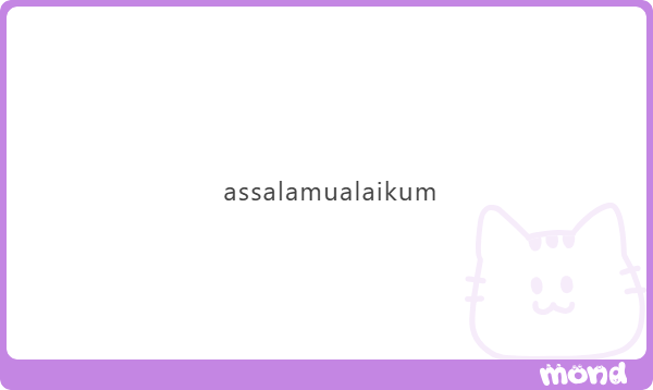cherishedmail's tweet photo. waalaikumsalam. haiiii juga cb dijawab itu temennya nanya https://t.co/tRFwuu4rQI