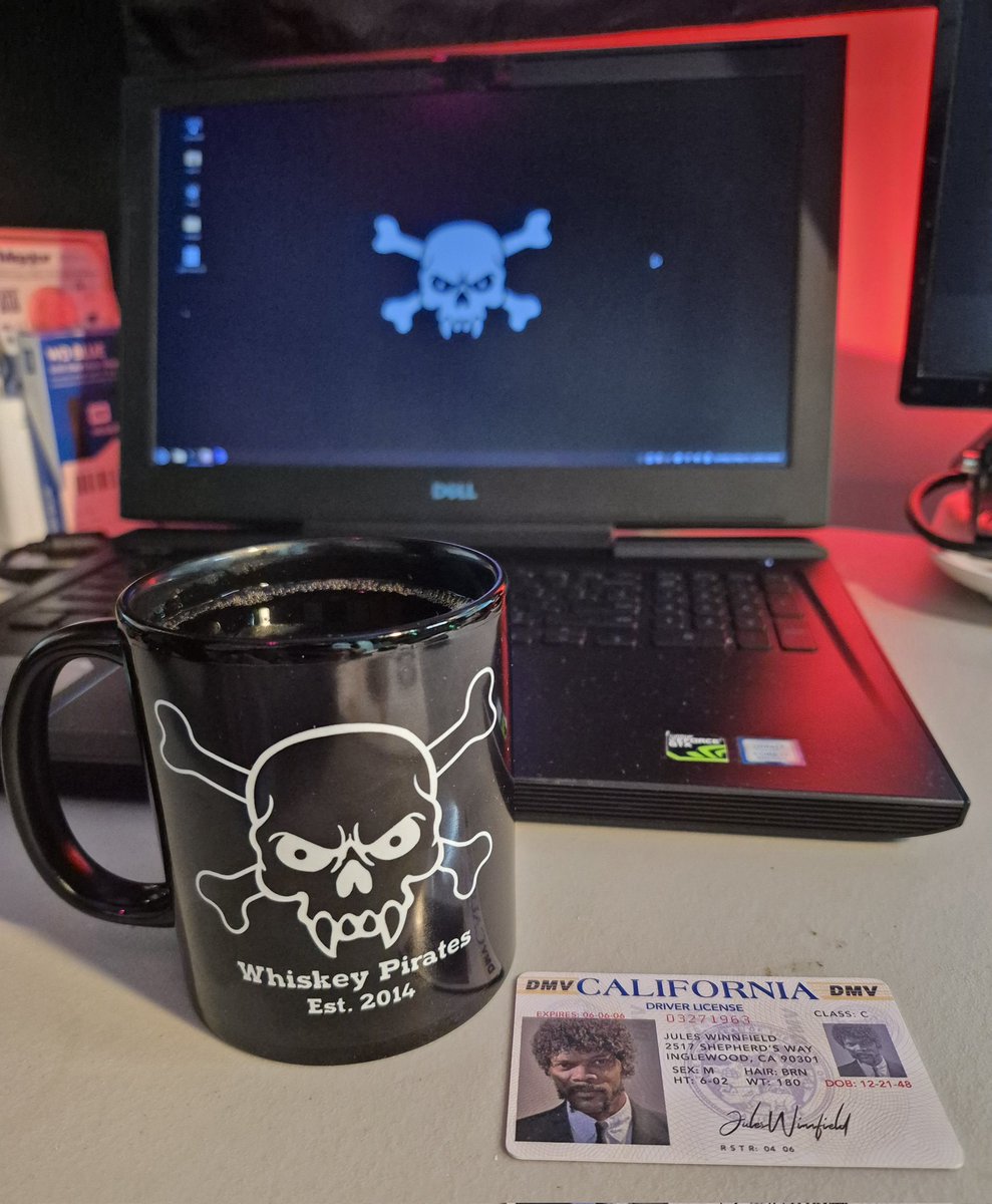 badkobold's tweet photo. The DEFCON laptop is mostly prepped for adventures in Las Vegas.

I've had people wonder who I am. Jules. Now you know. https://t.co/jiY3XBac0b