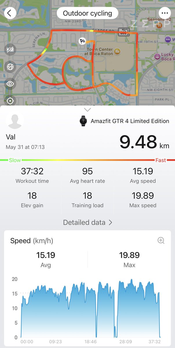 DoctorValK's tweet photo. Great morning ride! https://t.co/4Vdz8LKj5A