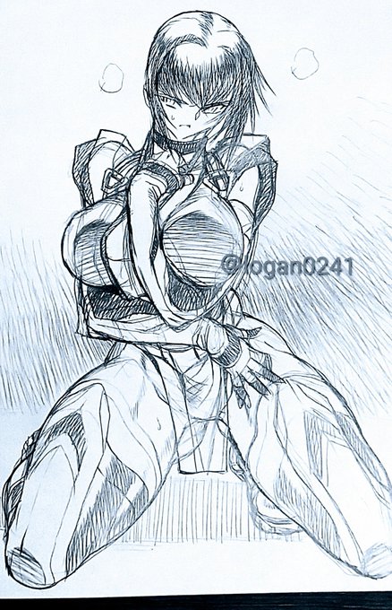#今月描いた絵を晒そうぜ 今月もスケブ上で碌な目に遭っていないオリキャラ達 明日はどっちだ