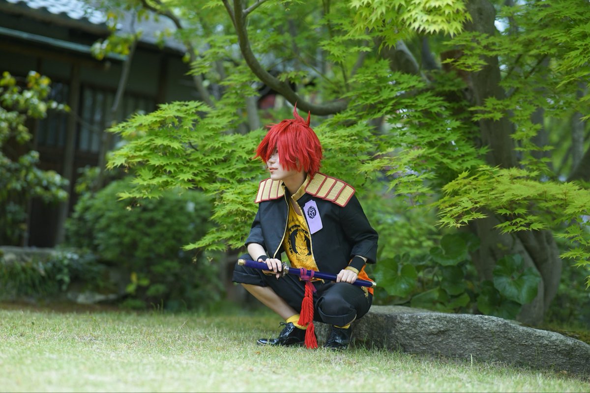 愛染 国 俊 コスプレ 刀剣乱舞 愛染国俊Tシャツ ここみねっと の