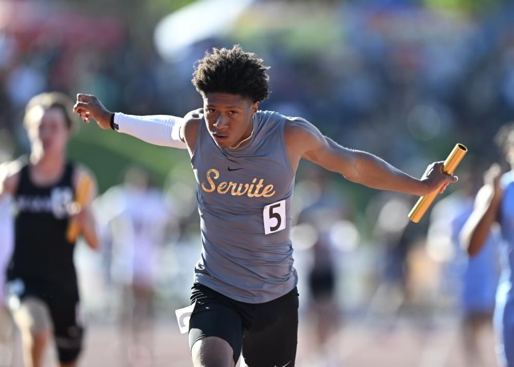 DyeStat's tweet photo. California State Meet Recap 2026: Servite's Spectacular Relays Leads Team To Boys State Title; Wilson (Long Beach) Dominates Girls Team Race 

By @doug_binder 📰 https://t.co/xiPLqcPciU https://t.co/YoZWfzXqmh