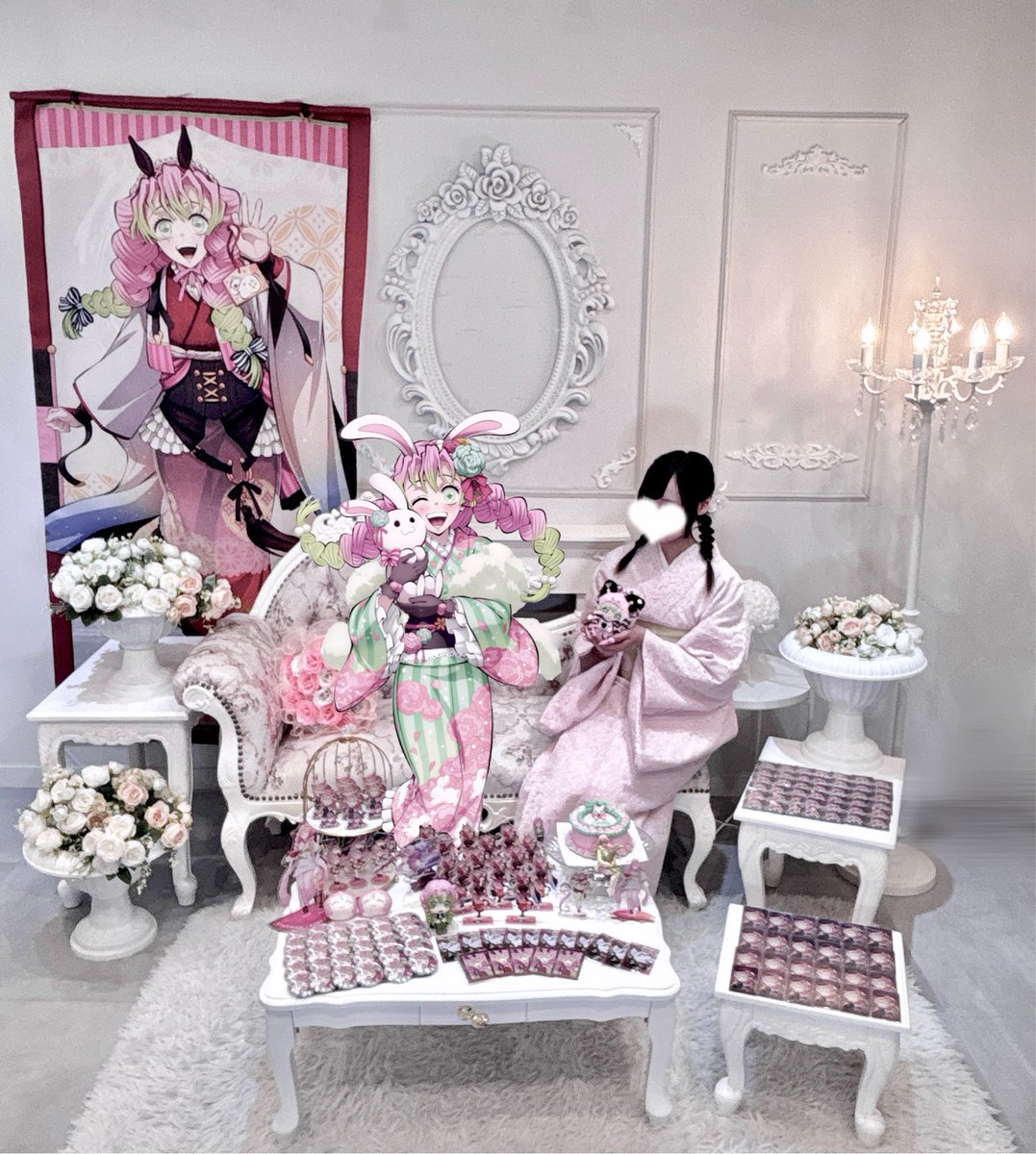 jinshikawaii's tweet photo. いちばん強くて、優しくて、かわいい蜜璃ちゃんの世界が、いつだってたくさんの愛で満たされていますように。お誕生日おめでとう。幸せでいてね🌸💕

 #甘露寺蜜璃生誕祭2026♡
 #甘露寺蜜璃誕生祭2026♡ https://t.co/FLlOBCLfVl