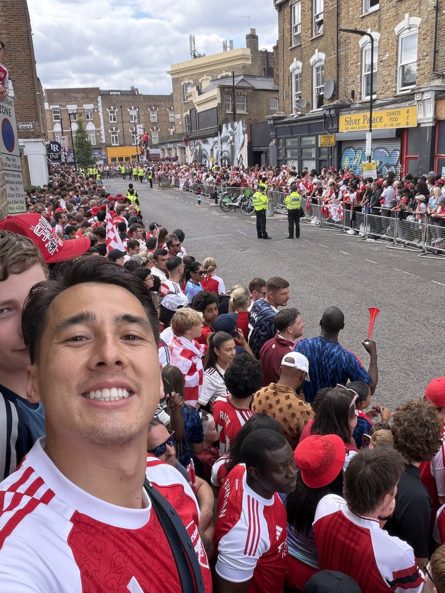 MichaelTimbs's tweet photo. From the streets of Budapest to the streets of north London. We made it. 

I love this club. https://t.co/b2E3aMbJqy