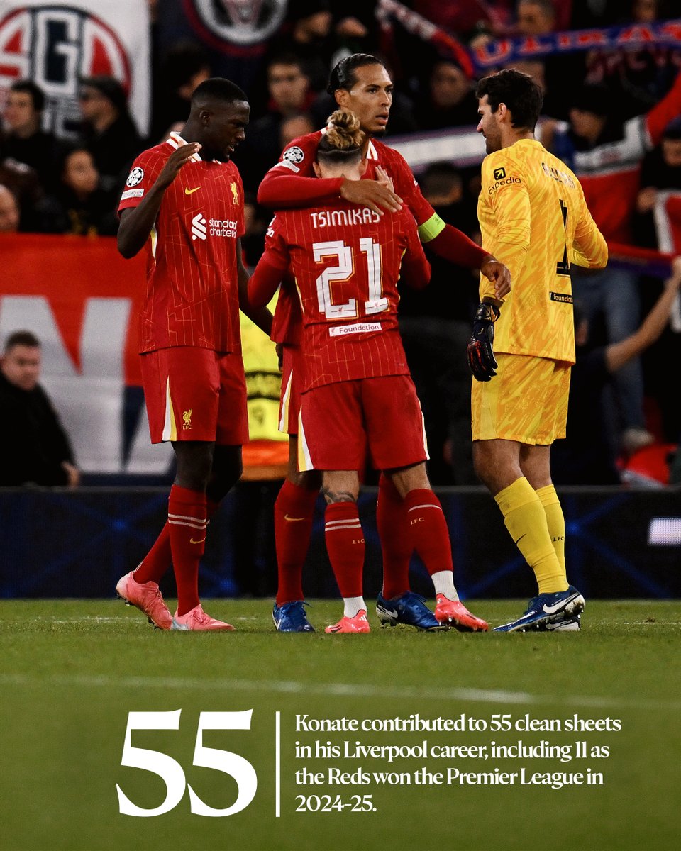 LFC's tweet photo. Ibou’s Reds career in numbers 🔴
