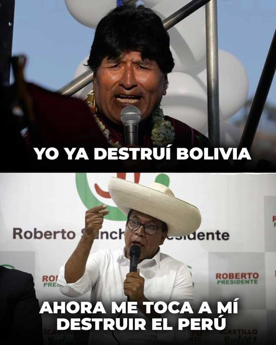 VozLiberal's tweet photo. Tan cojudos pueden ser los peruanos del interior para creer que con la izquierda mejorarán su condición? La izquierda solo destruye países. A ver si les avisan. Los venezolanos también cometieron ese error y ahora están en Lima manejando motos de Rappi. https://t.co/3MW1ZKRhik