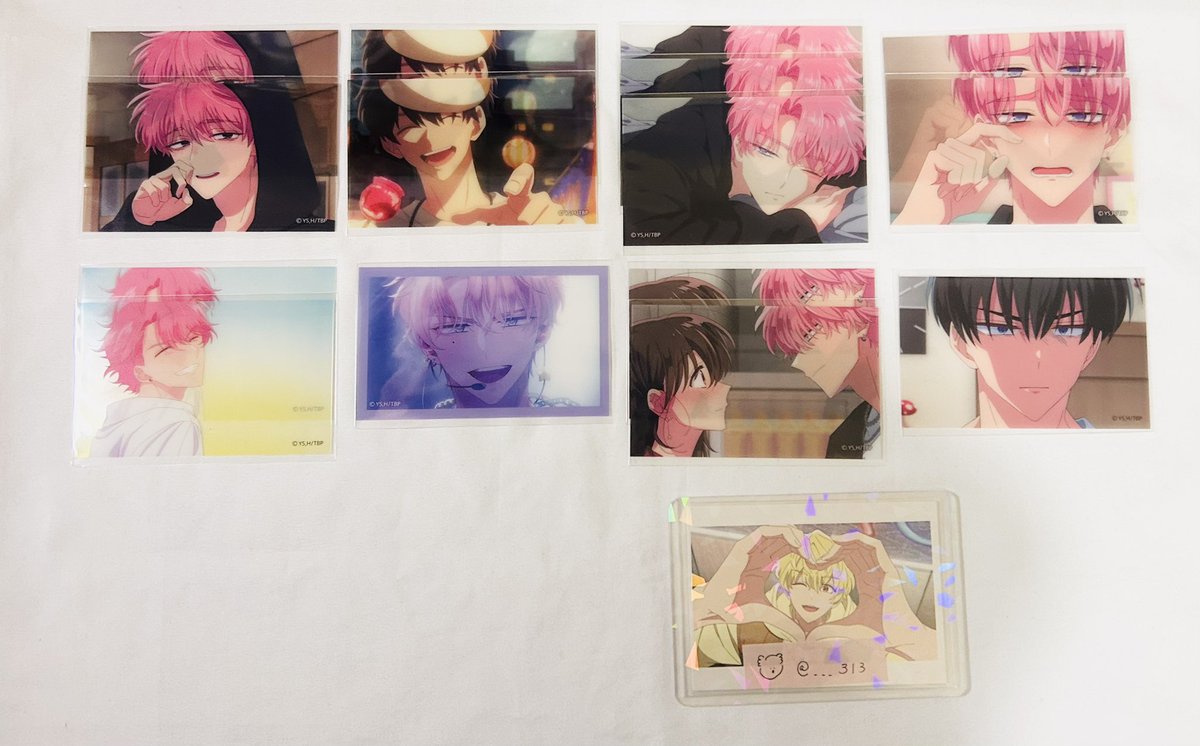 ___sz313's tweet photo. 【交換】 多聞くん今どっち！？ オンリーショップ オリショ クリアシート クリアカード クリカ

譲) 画像1

求) 画像2(ナツキ単体優先)

初回リトリン必読、手渡し、郵送2〜
条件ALTに記載、お返事にお時間いただきます。お気軽にご連絡下さい。 https://t.co/mMg7PeKqmZ