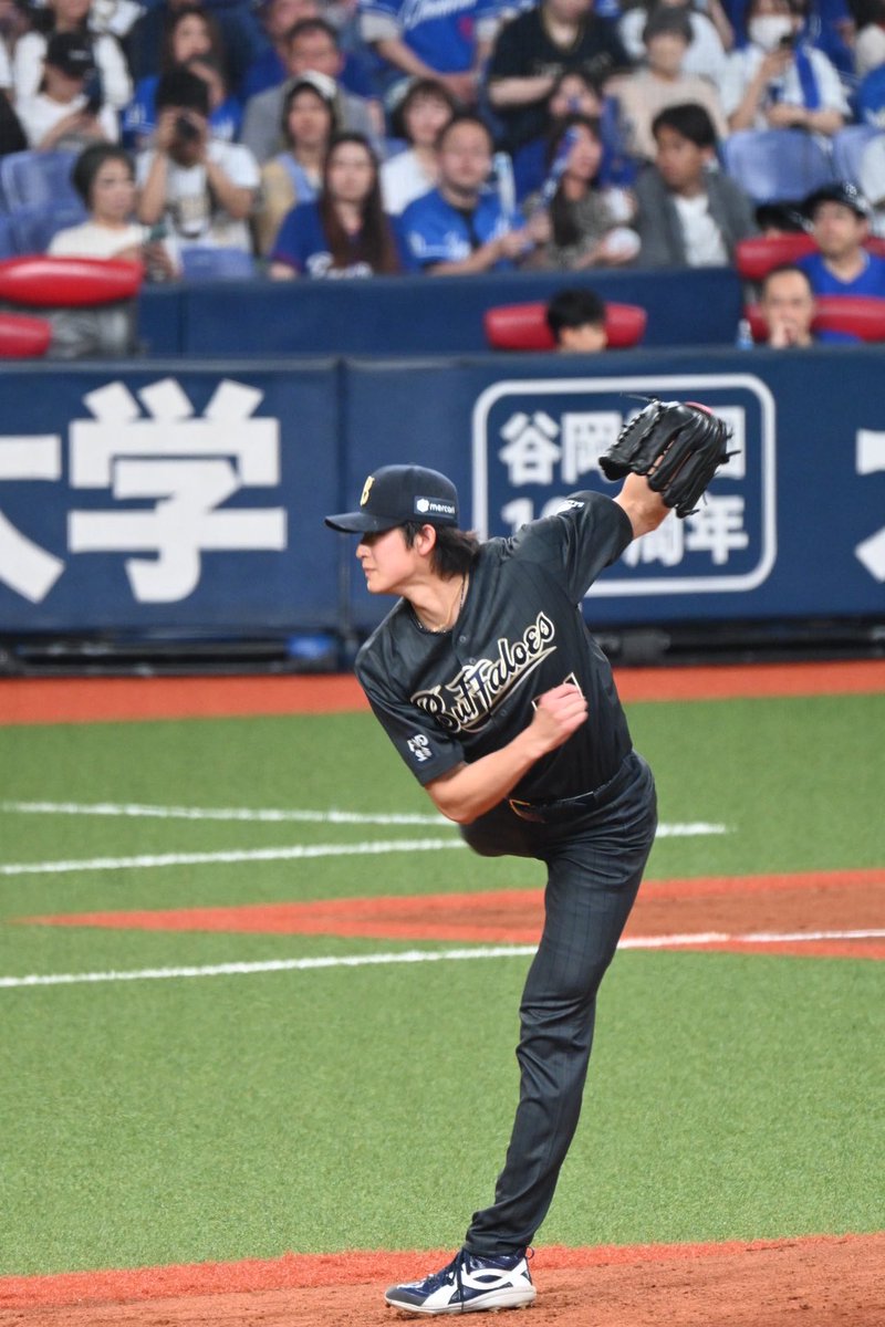 s_24____'s tweet photo. 颯一郎くんナイスピー⚾️

#山崎颯一郎 #Bs2026 https://t.co/cO16iRnp8B