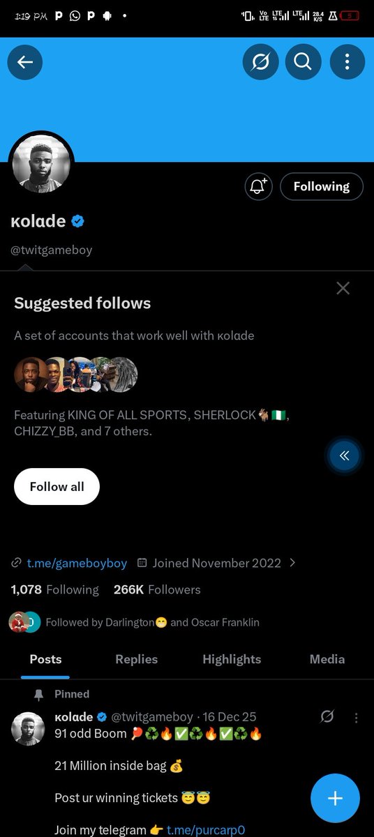 AEmmanuel8134's tweet photo. @39billion @twitgameboy 2084468921
Kuda
Even if nah 5k make e reach me boss https://t.co/vEMCpKmFhc