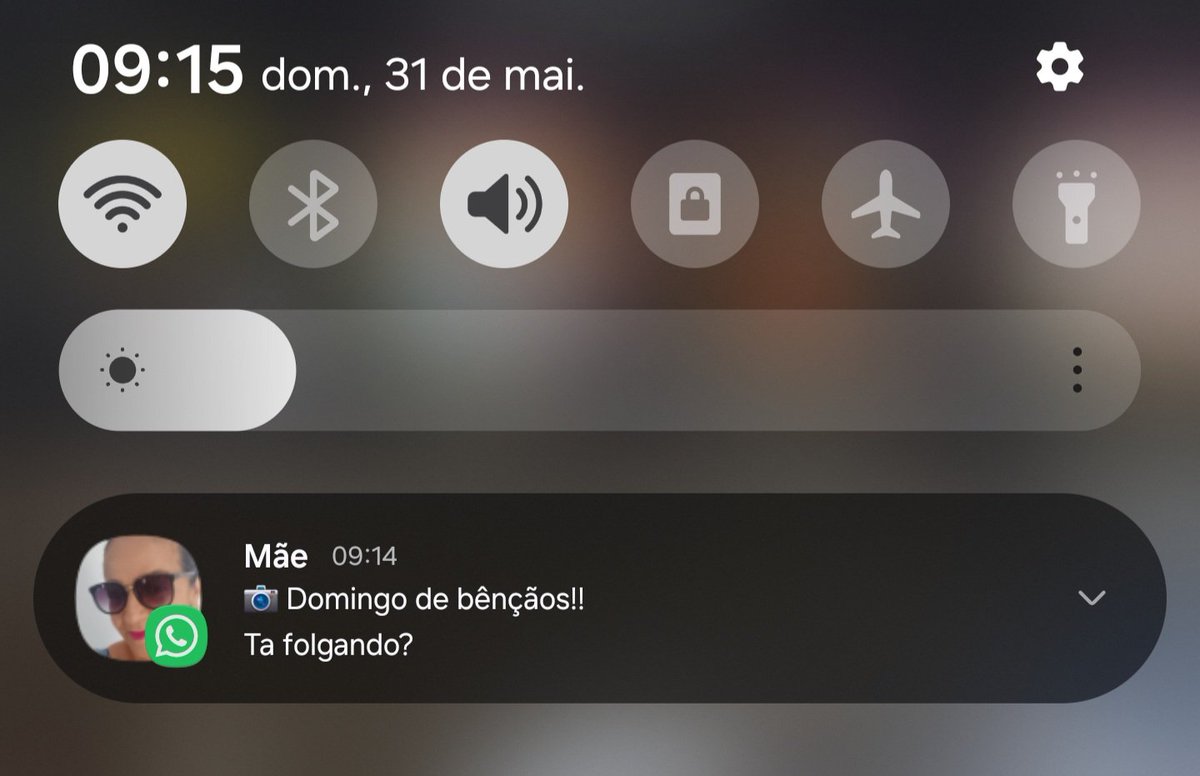 sansio's tweet photo. Há exatamente duas semanas, eu e todos os meus colegas de trabalho fomos demitidos em pleno domingo de Dia das Mães — dia que eu nem pude passar com a minha mãe por conta da escala 6x1. Eu ainda não tive coragem de contar isso para ela... e hoje ela me manda essa mensagem. 🥺 https://t.co/gqzVzzeJuN
