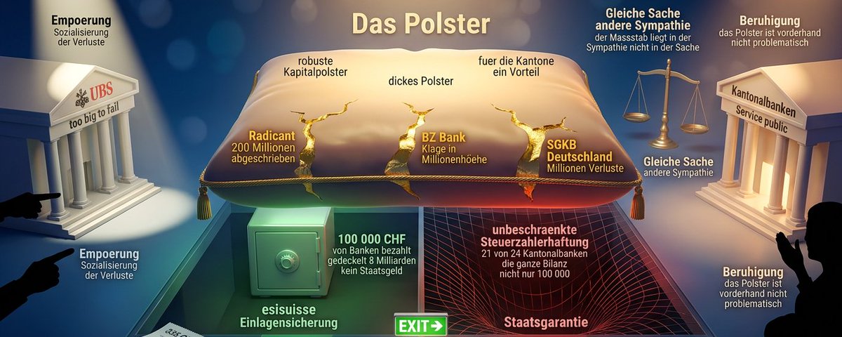 Das Polster, das niemand bezahlt