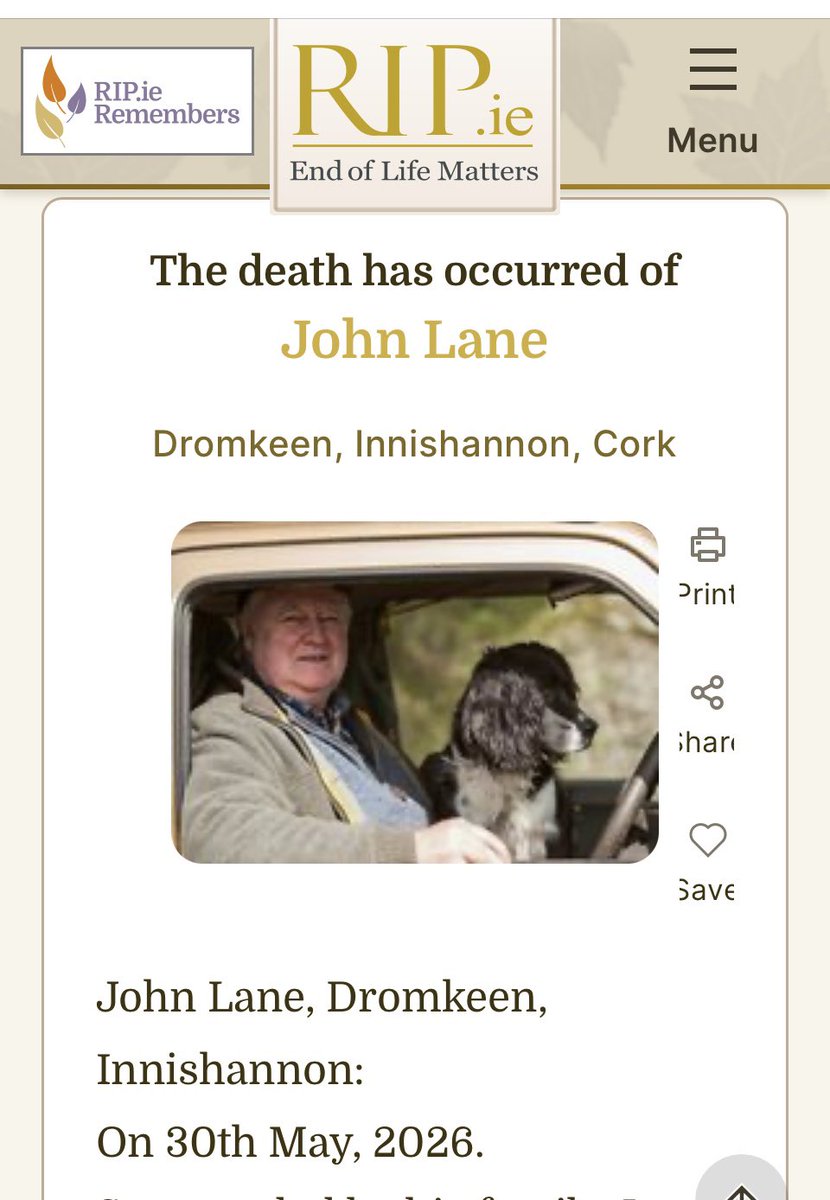 BillHolohanSC's tweet photo. As a mark of respect to the late John Lane (Senior) father of our Managing partner John Lane, the offices of Holohan Lane LLP Solicitors in both Cork and Dublin will remain closed until Wednesday 3 June.
@SLACork @LawSocIreland @DSBA2022 @DSBAYoungMems @LimkBarAssoc https://t.co/uNJjX7Dp7W