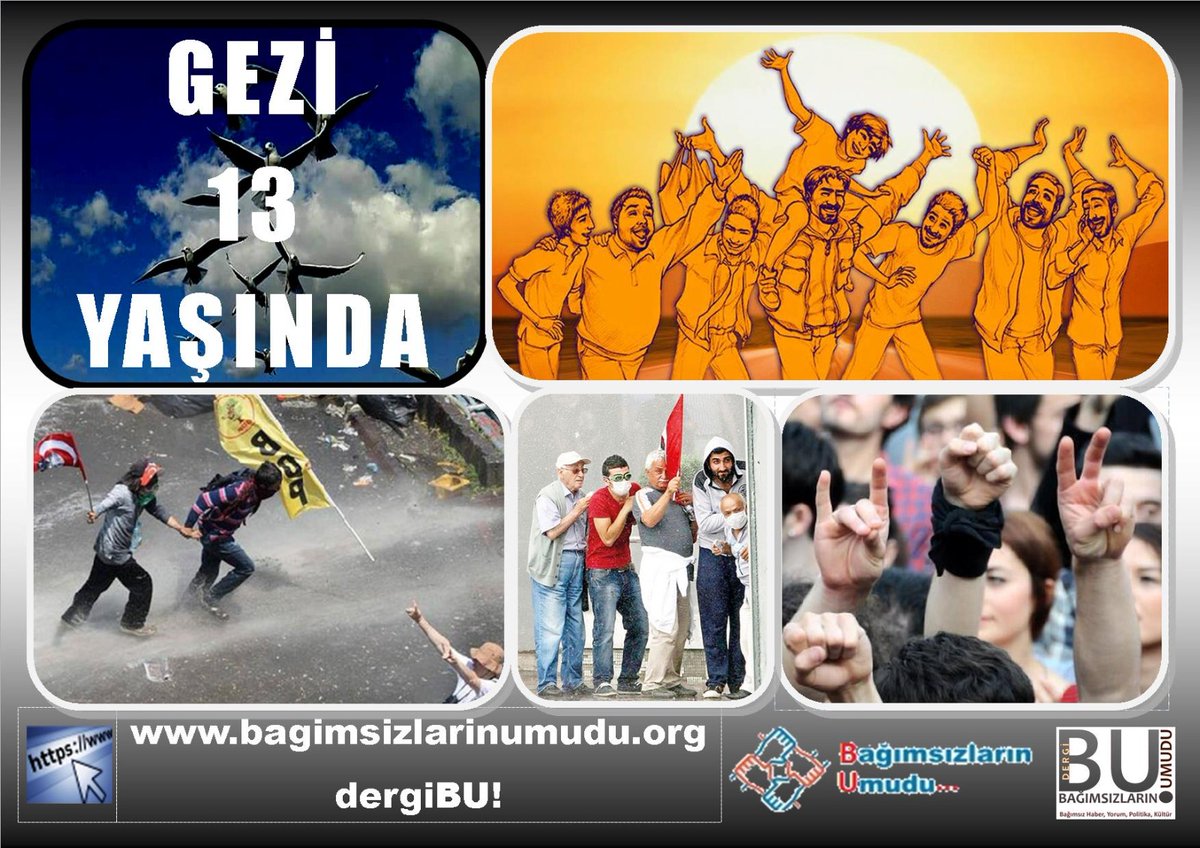bu_dergi's tweet photo. İnsana özgürlük, hayvana yaşam hakkı, doğaya sahip çıkma mücadelesi oldukça GEZİ hep sürecek!
https://t.co/3Z2S5zRHef 
#gezi13yaşında
#gezi
#BagimsizlarinUmudu
#dergiBU https://t.co/ECtJi9JKQS