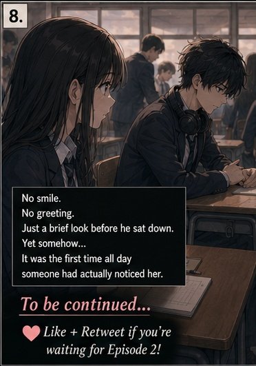Shutup_uh's tweet photo. To be continued... ❤️ + RT if you're waiting for Episode 2. #UNNOTICED #StoryThread https://t.co/9KplbsIisN