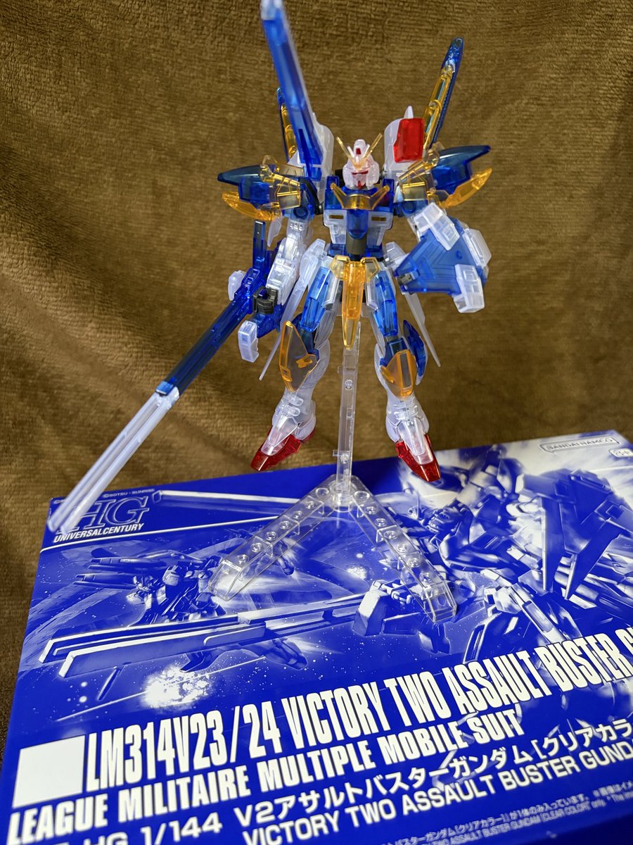 higemlins's tweet photo. クリアカラーいいよなぁ
 #ガンプラ https://t.co/KkURfhbCAm
