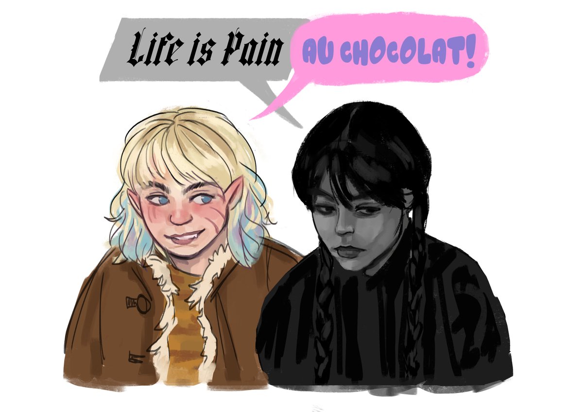 Leodraws3's tweet photo. I love my shaylas in Paris #wenclair https://t.co/J3H3F51bEX
