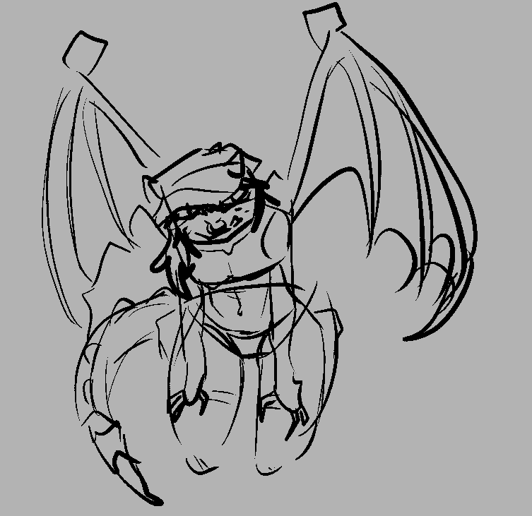 Beebubzel's tweet photo. deadlock sketches https://t.co/H70vOROJZ4