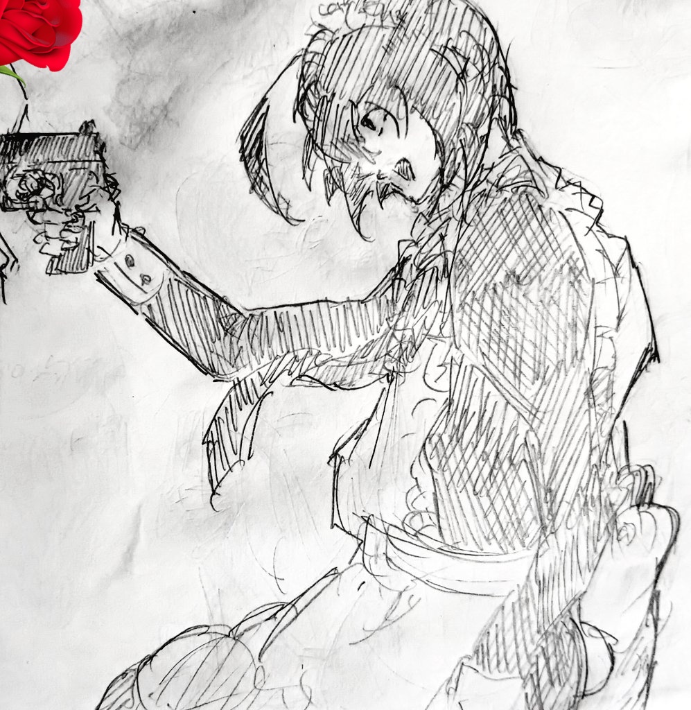 Hakuta0426's tweet photo. 戦うメイドさんが好きです
#一次創作 #OC https://t.co/u5fuVbIUyc