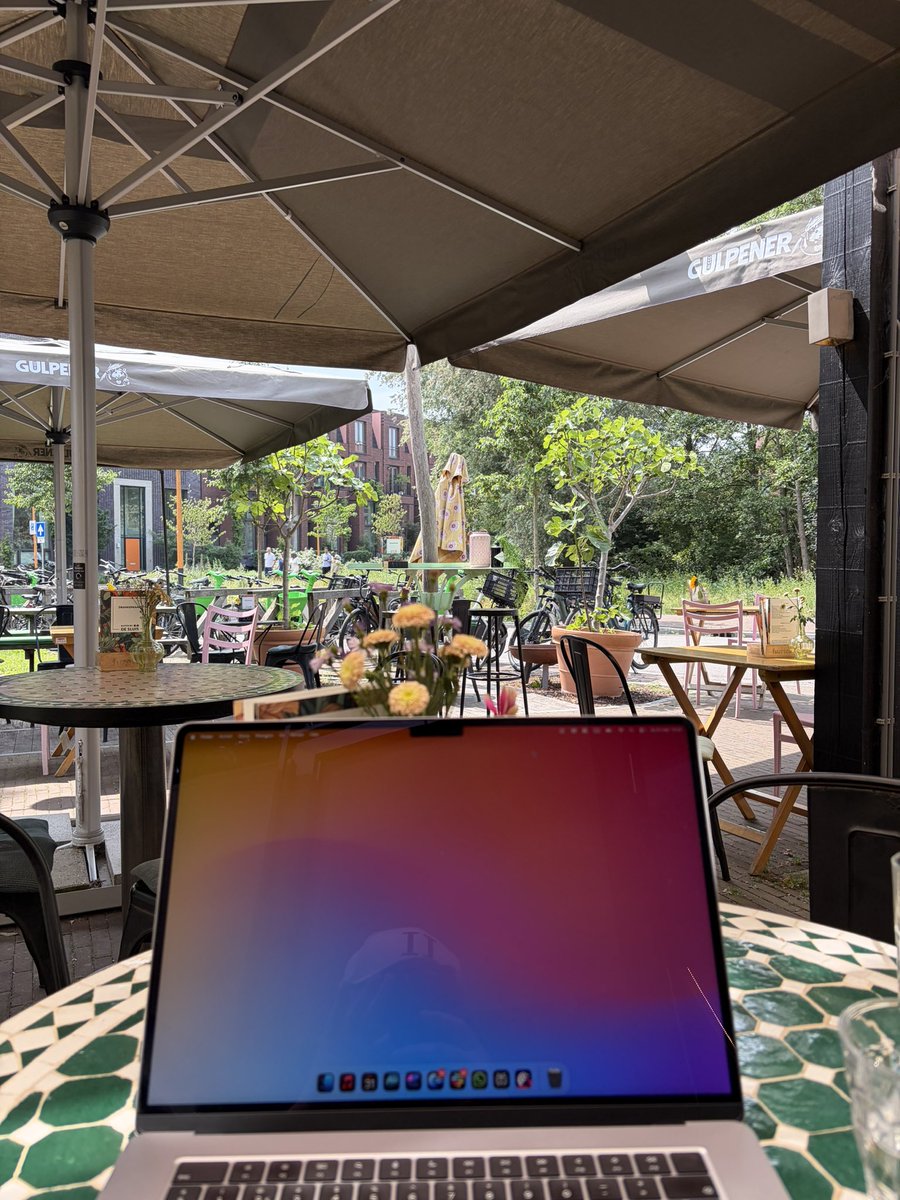 simonvanbasten's tweet photo. ☀️ Weekend work, but doing it right.

Sitting outside working on @replaiyapp, laptop open, good coffee and the sun shining. Pretty normal for me 🫪 Next week I’m on vacation, so I’m putting in a few extra hours this weekend to make sure I can leave with peace of mind.

Productive and enjoying it at the same time, my favorite combo.