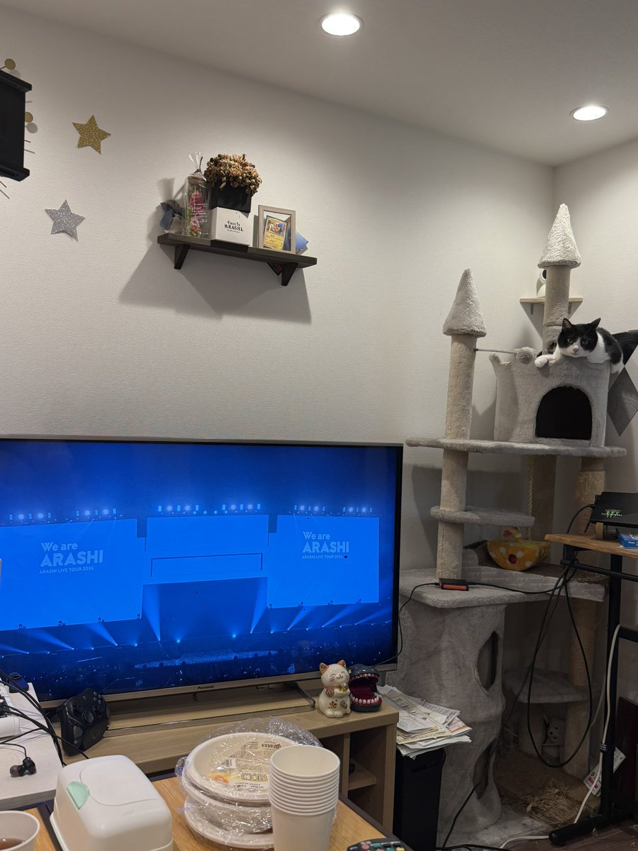 encomyu's tweet photo. 嵐のコンサート最高でした。 https://t.co/r12mkaBs76