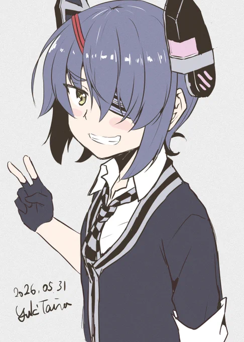 息抜き落書き 絶対ろくなことを考えていない小さい天龍