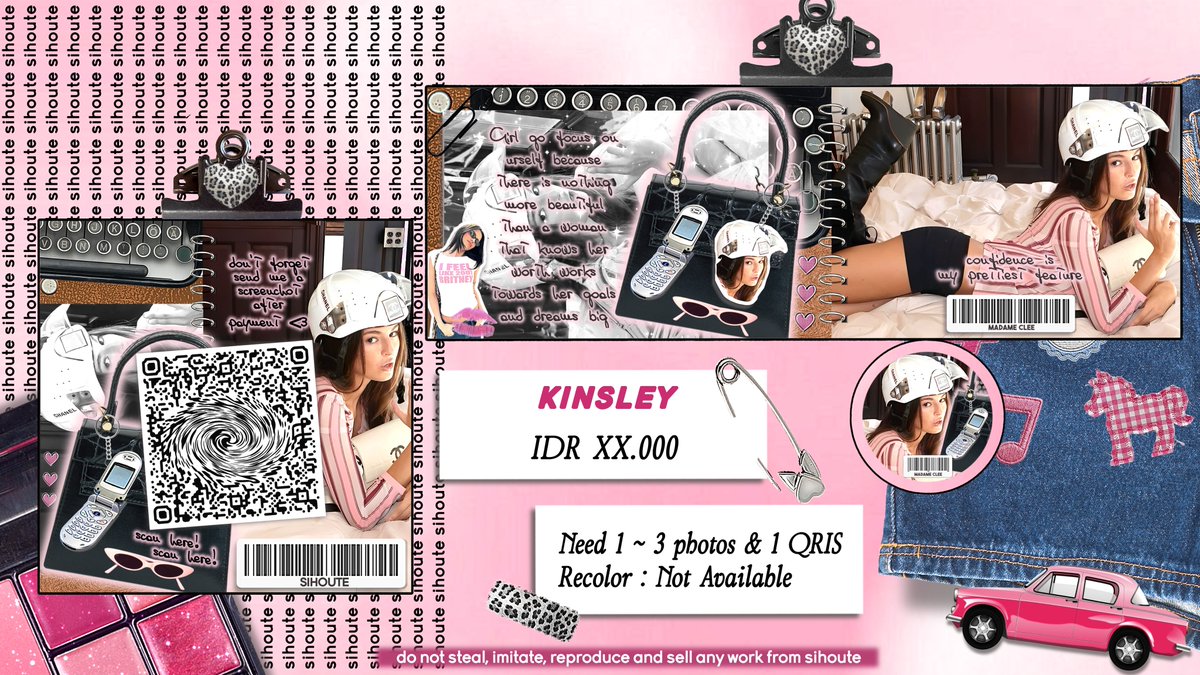 sihoute's tweet photo. Help repost, thankyou💓

Halo📞! boleh tolong ospekin katalog Layout &amp; QR Deco baruku? 🌟kalau ga aman bisa kasi tau aku lewat dm ya 💋

★Layout &amp; qr deco ufs, bisa scroll buat detailnya★
#bealanja https://t.co/VSzNHb1iIE