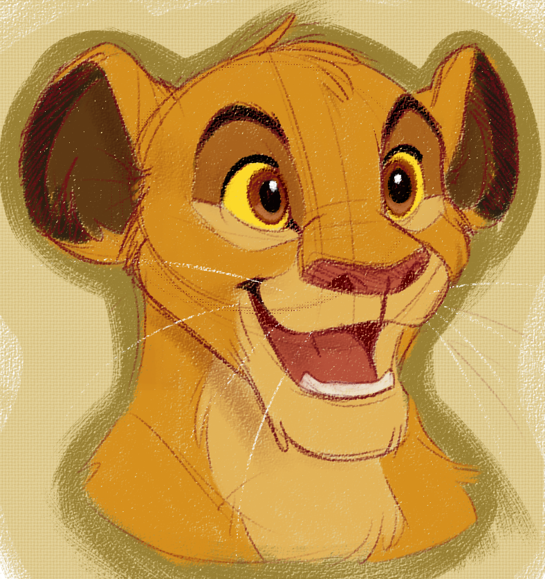 Star_wuff's tweet photo. I exist but at what cost - Here have a simby since I have Sai 2 downloaded to my new pc and need to find and add my old brushes https://t.co/1sCY2hu9lk