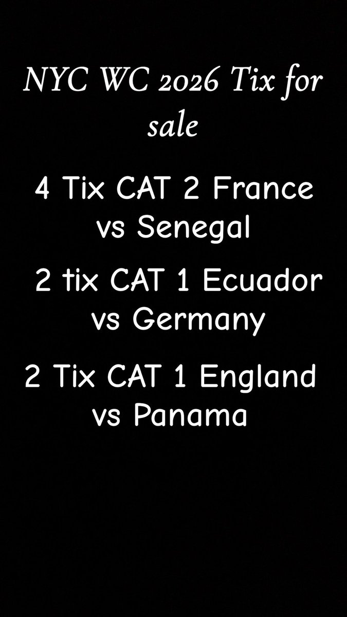 FCB_Lad_'s tweet photo. DM me #Wc2026 https://t.co/RKGKIfsgMo