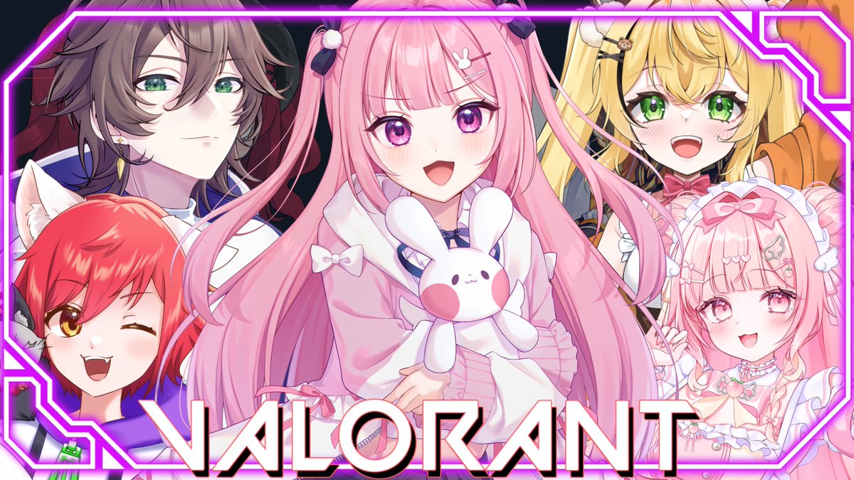 UzukiChiii's tweet photo. 【🐰兎月配信情報🐰】

⏰21:00
💜Twitch
🔫VALORANTコラボ

玉子 @tamachan_STREAM 
猫乃いけ @ikechaannel 
音羽もも @otohane_momo 
蜂ノ宮蜜花 @mituka_o0 

▽配信先
アズグラよちよちVALORANT
https://t.co/ri7hpJkYbe

#兎月日記 https://t.co/3XHWaKEKbD
