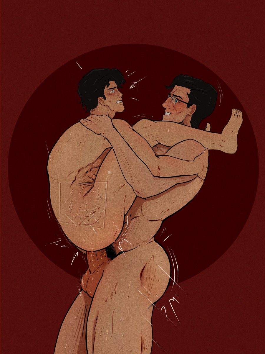 Zelestial_silk's tweet photo. Which one’s better?#bara #fanart #gayart #fypシ゚ #gay https://t.co/bIYs5Fnlsz